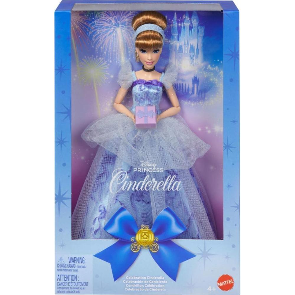 imageMattel Disney Princess Cinderella Birthday Collectible Fashion Doll Inspired by Disney Movie Special Occasion Gifts for Kids ampamp Collectors