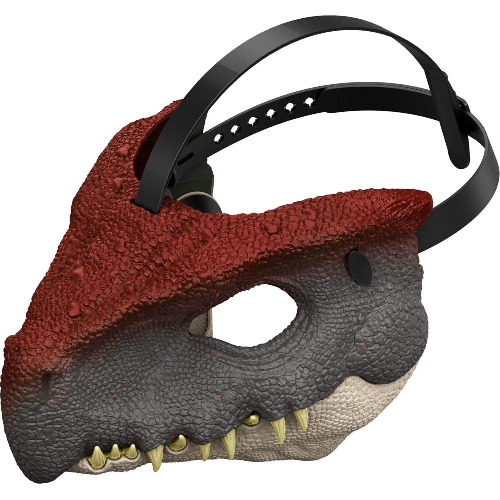 imageMattel Jurassic World Rebirth Dinosaur Mask RolePlay Head Wear Openable Jaw Realistic Texture and Color Adjustable StrapMutadon