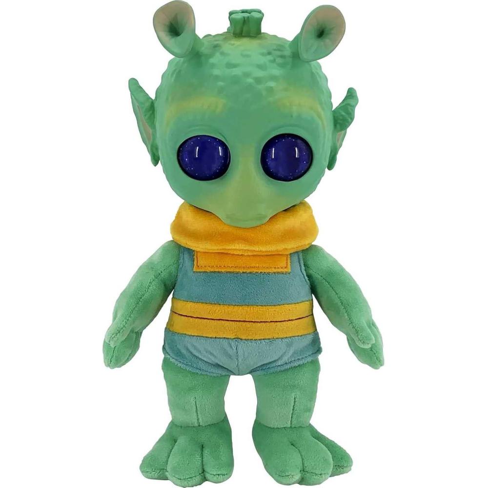 imageMattel Star Wars Galactic Pals Plush Toy Rodian 11inch Soft Doll Set with Carrier ampamp Personality Profile Card for Personalized ExperienceRodian