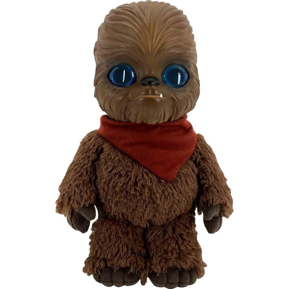 imageMattel Star Wars Galactic Pals Plush Toy Rodian 11inch Soft Doll Set with Carrier ampamp Personality Profile Card for Personalized ExperienceWookiee