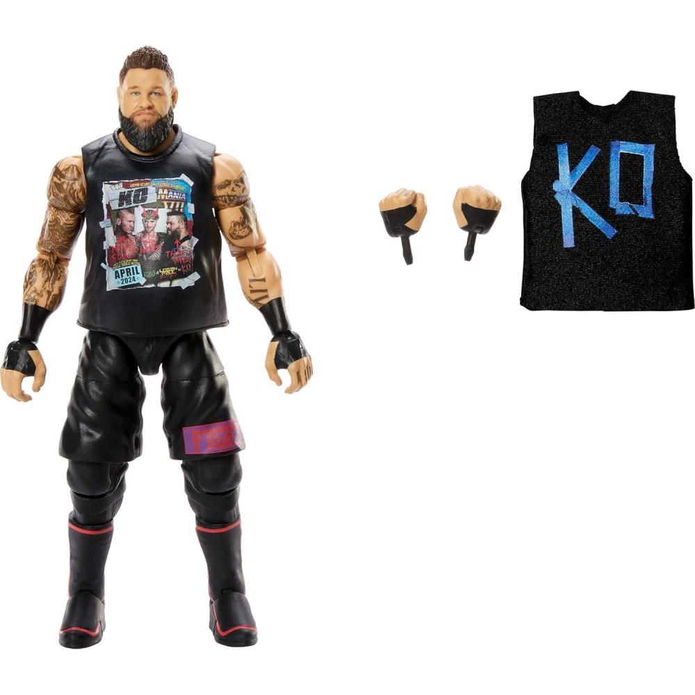 imageMattel WWE Elite Action Figure ampamp Accessories Series 116 6inch Collectible Jade Cargill with 25 Articulation Points ampamp Swappable HandsKevin Owens