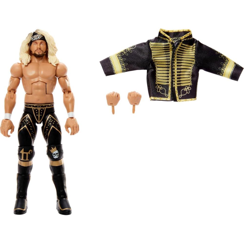 imageMattel WWE Elite Action Figure ampamp Accessories Series 116 6inch Collectible Jade Cargill with 25 Articulation Points ampamp Swappable HandsLexis King