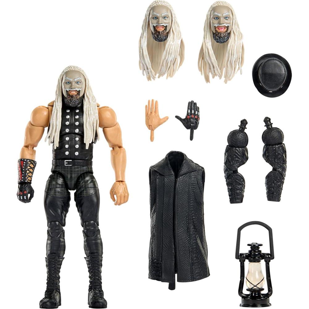 imageMattel WWE Ultimate Edition John Cena 6inch Action Figure ampamp Accessories Set 10 Pieces Include Swappable Heads ampamp Hands Amazon ExclusiveUncle Howdy