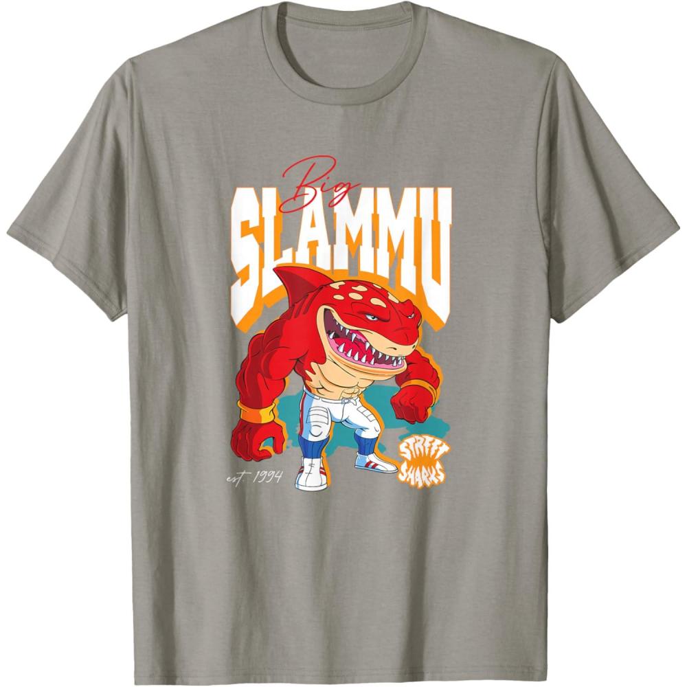imageStreet Sharks  Big Slammu TShirtSlate Grey