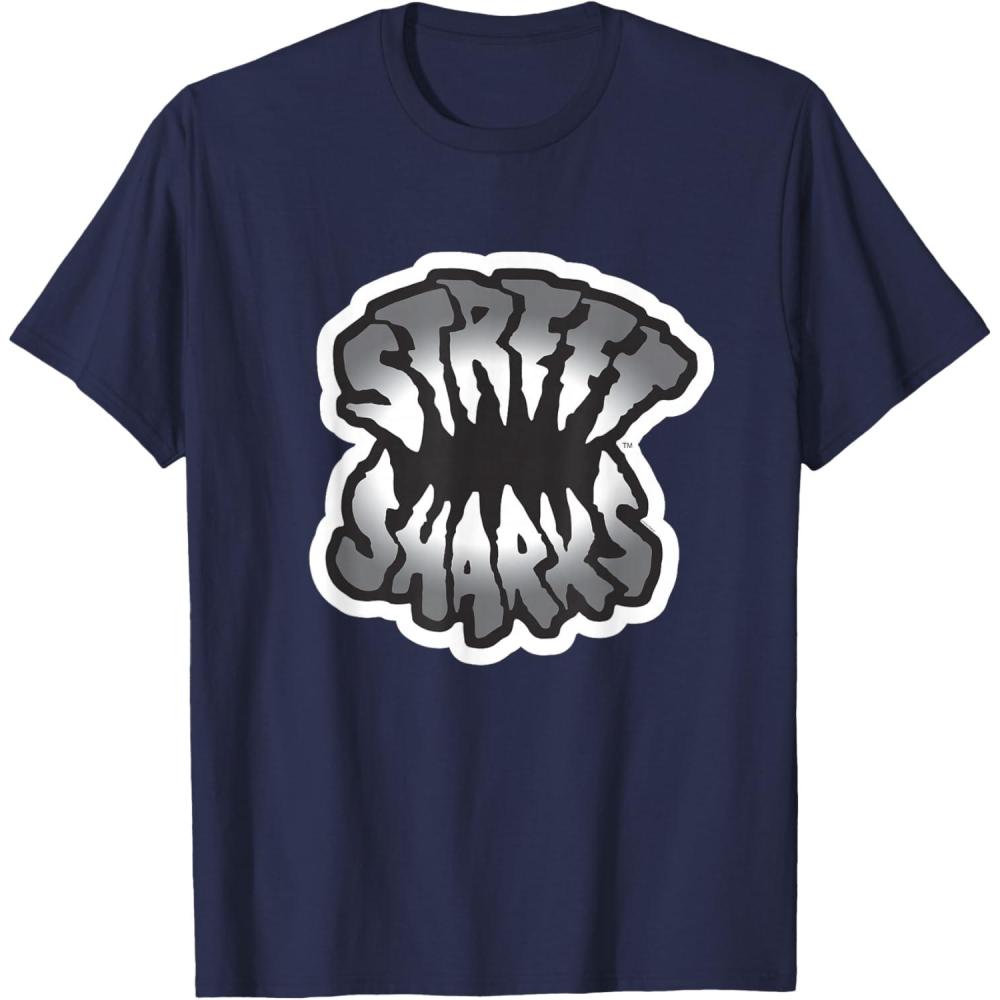 imageStreet Sharks  Grey Logo TShirtNavy Blue