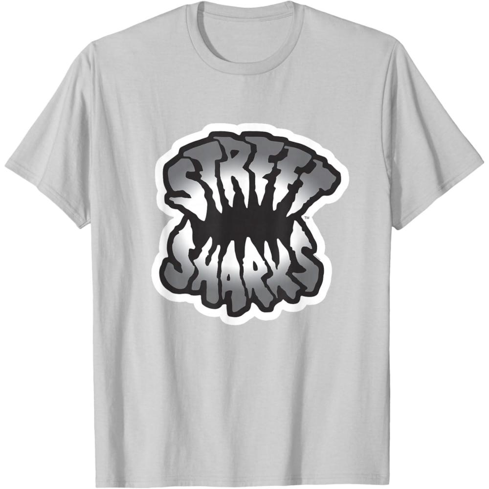 imageStreet Sharks  Grey Logo TShirtSilver Grey
