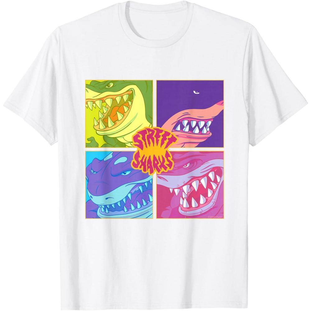 imageStreet Sharks  Grid TShirtWhite