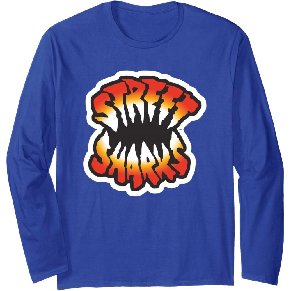 imageStreet Sharks  Logo Long Sleeve TShirtRoyal Blue