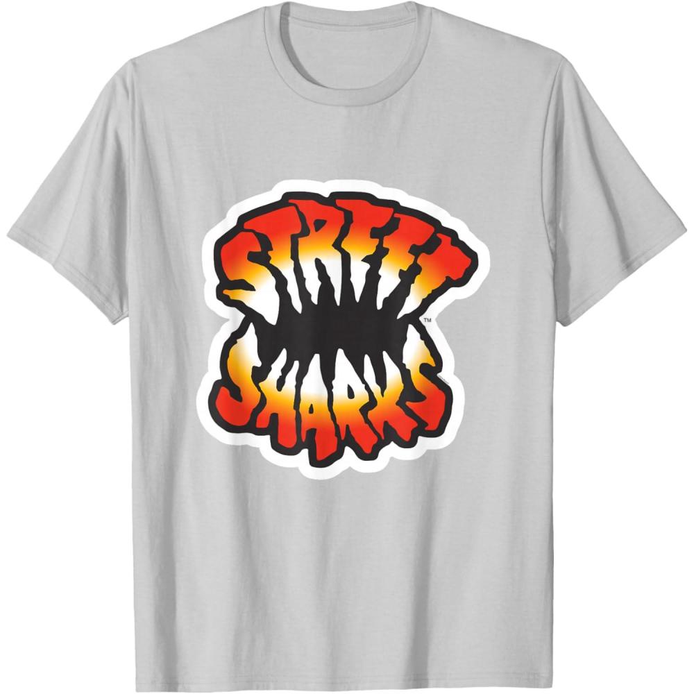 imageStreet Sharks  Logo TShirtSilver Grey