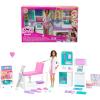 imageBarbie Fast Cast Clinic Playset Brunette Barbie Doctor Doll 30 Play Pieces 4 Play Areas Cast ampamp Bandage Making Medical ampamp Xray Stations Exam Table Gift Shop ampamp More Great Toy for 3 Years ampamp Up