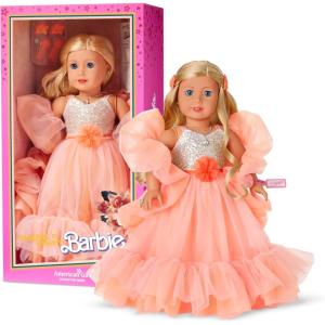 American Girl, Barbie, 18-inch Doll, Peaches ’n Cream Collector Doll with Blonde Hair, for Ages 8+(Blonde)
