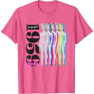 Barbie – 1959 Original T-Shirt(Pink Heather)