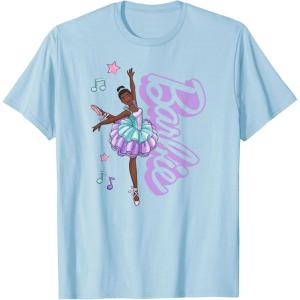 Barbie – Barbie Ballerina – Love Dance T-Shirt(Baby Blue)