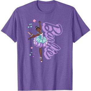 Barbie – Barbie Ballerina – Love Dance T-Shirt(Purple Heather)