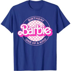 Barbie – Barbie Birthday Classic – One of a Kind T-Shirt(Royal Blue)