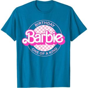 Barbie – Barbie Birthday Classic – One of a Kind T-Shirt(Sapphire Blue)