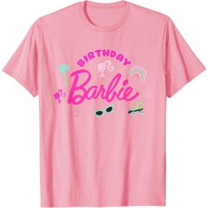 Barbie – Birthday Barbie Icons T-Shirt(Pink)