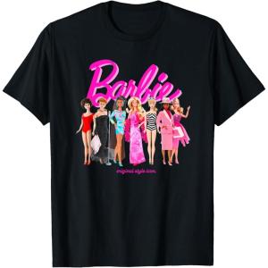 Barbie – Original Style Icon T-Shirt(Black)