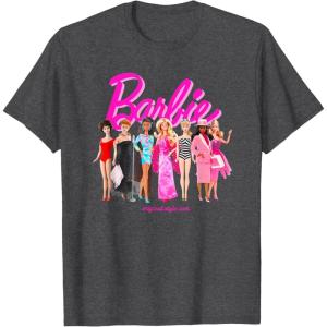 Barbie – Original Style Icon T-Shirt(Dark Heather Grey)