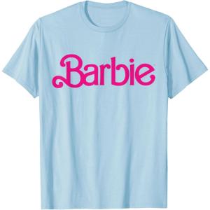 Barbie 1980’s Logo T-Shirt(Baby Blue)