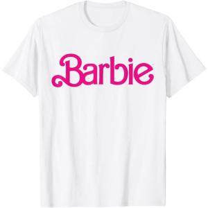 Barbie 1980’s Logo T-Shirt(White)
