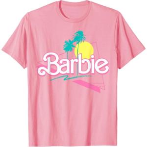 Barbie 90’s Retro Logo T-Shirt(Pink)