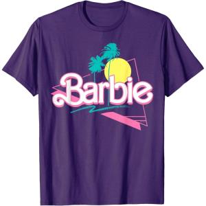 Barbie 90’s Retro Logo T-Shirt(Purple)