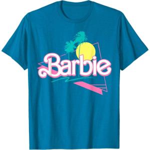Barbie 90’s Retro Logo T-Shirt(Sapphire Blue)