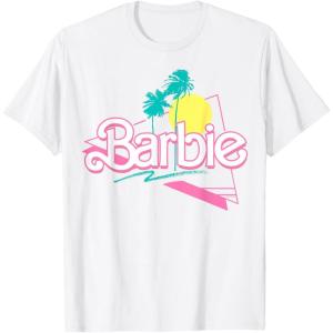 Barbie 90’s Retro Logo T-Shirt(White)
