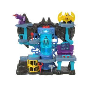 Fisher-Price Imaginext DC Super Friends Batman Toy Bat-Tech Batcave Playset with Lights & Sounds for Pretend Play Kids Ages 3+ Years​