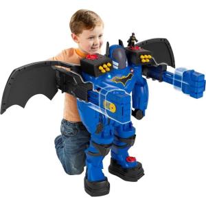 Fisher-Price Imaginext DC Super Friends Batman Toy, Batbot Xtreme Robot Playset, 30 Inches Tall with Figure for Pretend Play Kids Ages 3+ Years​(Frustration-Free Packaging)