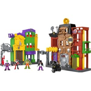 Fisher-Price Imaginext DC Super Friends Batman Toy, Crime Alley Playset with Figures & Accessories for Preschool Kids Ages 3+ Years (Amazon Exclusive)