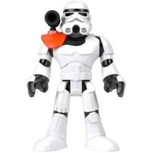 Fisher-Price Imaginext Star Wars Toy The Mandalorian XXL Figure, 16+ Inch Tall Poseable Character with Launcher for Kids Ages 3+ Years(Storm Trooper XXL)