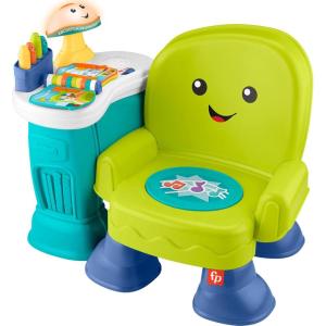 Fisher-Price Toddler Toy Laugh & Learn Song & Story Learning Chair with Music Lights & Activities for Kids Ages 1+ Years (Amazon Exclusive)