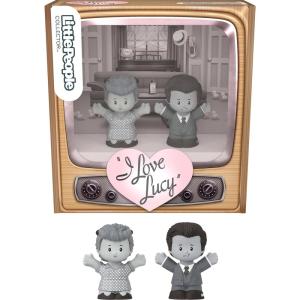Little People Collector I Love Lucy: Lucy and Ricky Special Edition Figure Set for Adults & Fans in Display Package (Amazon Exclusive)(Lucy & Ricky)