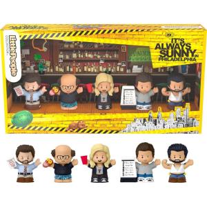 Little People Collector It’s Always Sunny in Philadelphia Special Edition Figure Set for Adults & Fans in Display Box (Amazon Exclusive)