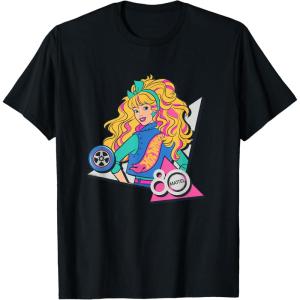 Mattel 80th – Glitz & Glam T-Shirt(Black)