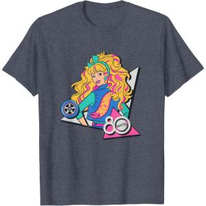 Mattel 80th – Glitz & Glam T-Shirt(Heather Blue)