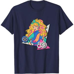 Mattel 80th – Glitz & Glam T-Shirt(Navy Blue)