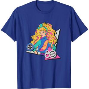 Mattel 80th – Glitz & Glam T-Shirt(Royal Blue)
