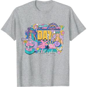 Mattel 80th – It’s a Good Day, Let’s Play T-Shirt(Heather Grey)