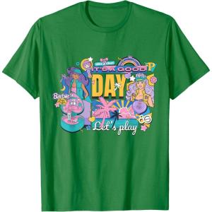 Mattel 80th – It’s a Good Day, Let’s Play T-Shirt(Kelly Green)