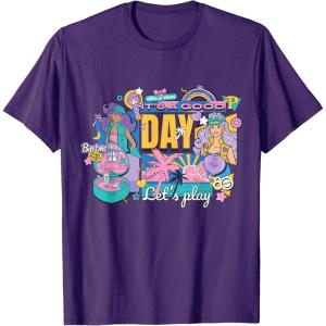 Mattel 80th – It’s a Good Day, Let’s Play T-Shirt(Purple)