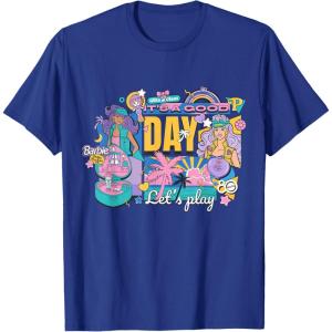 Mattel 80th – It’s a Good Day, Let’s Play T-Shirt(Royal Blue)
