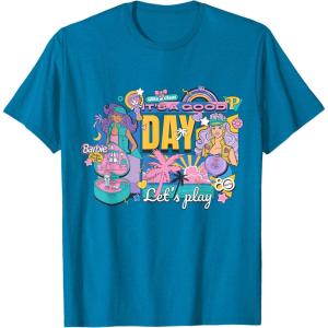 Mattel 80th – It’s a Good Day, Let’s Play T-Shirt(Sapphire Blue)