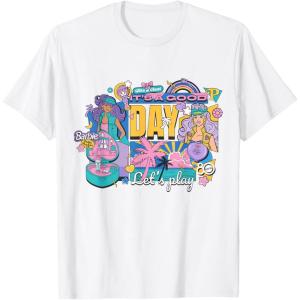 Mattel 80th – It’s a Good Day, Let’s Play T-Shirt(White)