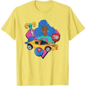 Mattel 80th – Keepin’ It Classic T-Shirt(Lemon Yellow)