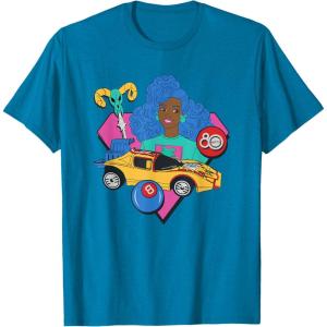 Mattel 80th – Keepin’ It Classic T-Shirt(Sapphire Blue)
