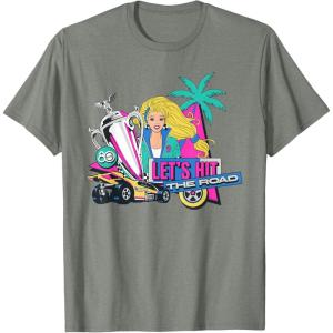 Mattel 80th – Let’s Hit the Road T-Shirt(Olive Heather)