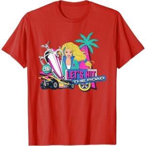 Mattel 80th – Let’s Hit the Road T-Shirt(Red)